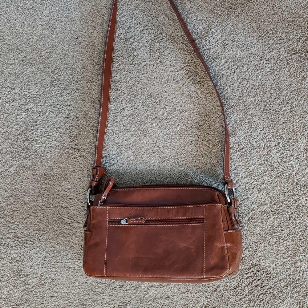 Beautiful Brown Leather Shoulder Bag
